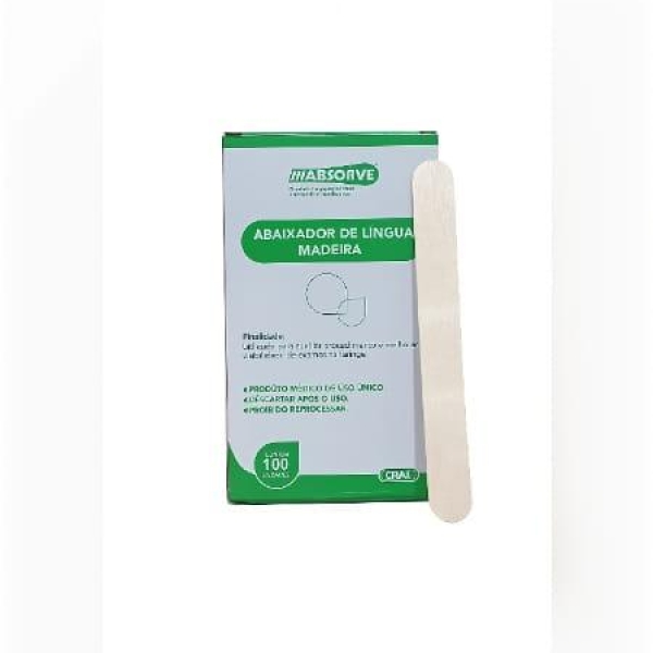 ABAIXADOR DE LINGUA  PC/100