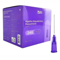 AGULHA 20X0,55 24G CX/100 - MEDIX