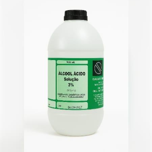ALCOOL ACIDO 3% 1000ML - QEEL