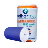 ALGODÃO HIDRÓFILO, 500g - MELHORMED