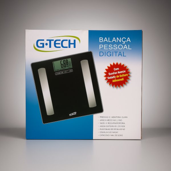 BALANÇA DIGITAL P/USO PESSOAL MODELO PRO - G.TECH