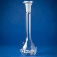 BALÃO VOLUMÉTRICO, 25ml, GRAD. COM ROLHA POLIETILENO - PERFECTA