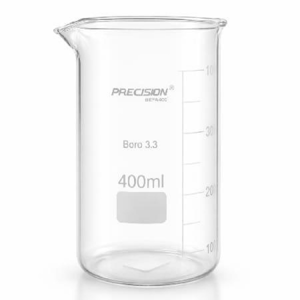 BECKER FORMA ALTA (BERZEL), GRAD. 400ML, VIDRO - CRAL