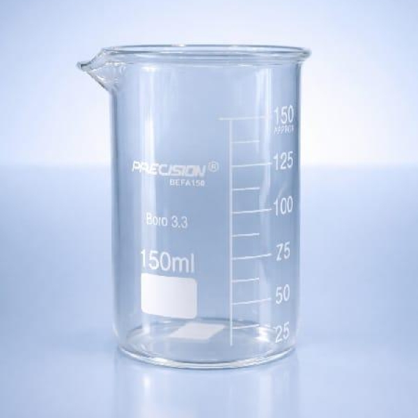 BECKER FORMA BAIXA (GRIFFIN) GRAD 150ml, VIDRO - CRAL