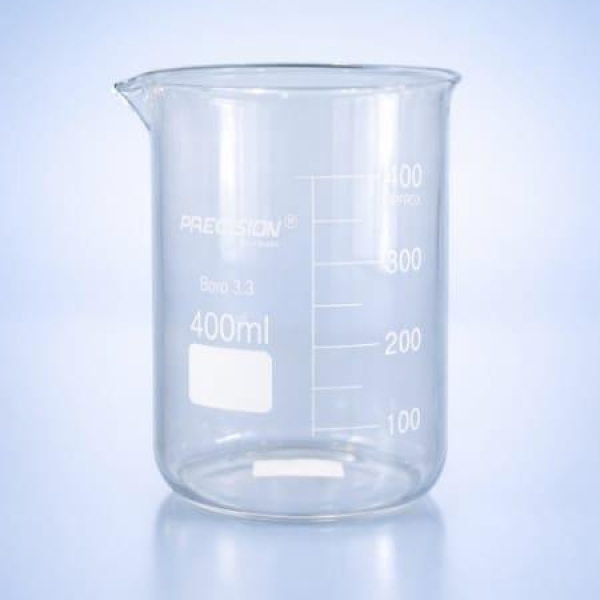 BECKER FORMA BAIXA (GRIFFIN), GRAD. 400ml, VIDRO - CRAL