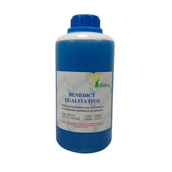 BENEDICT QUALITATIVO 1000ML - BIOLOGIC