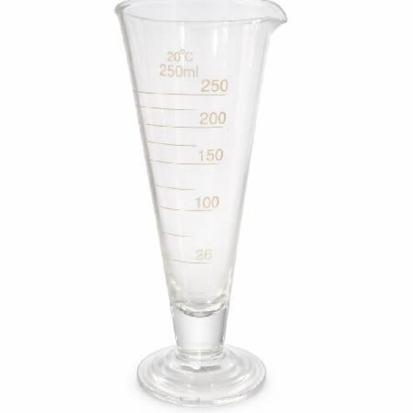 CÁLICE DE VIDRO NEUTRO, GRAD. 250ML - PERFECTA