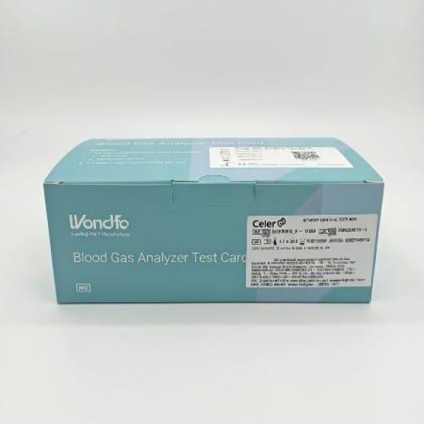 CARTÃO DE TESTE PARA ANALIZADOR DE GASES SANGUÍNEOS - CELER