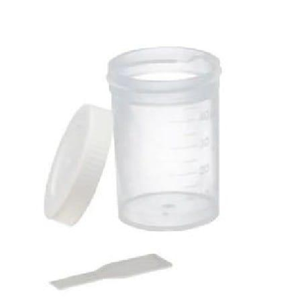 COLETOR COM PÁ, NÃO ESTÉRIL, TAMPA  BRANCA, 50ml -...