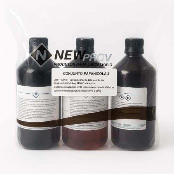 CONJUNTO PAPANICOLAU 3x500 ML -  NEWPROV