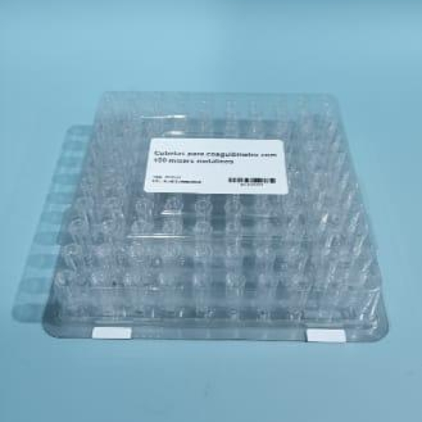 CUBETAS REDUZIDAS P/COAGULOMETRO CX C/100 - CLOT