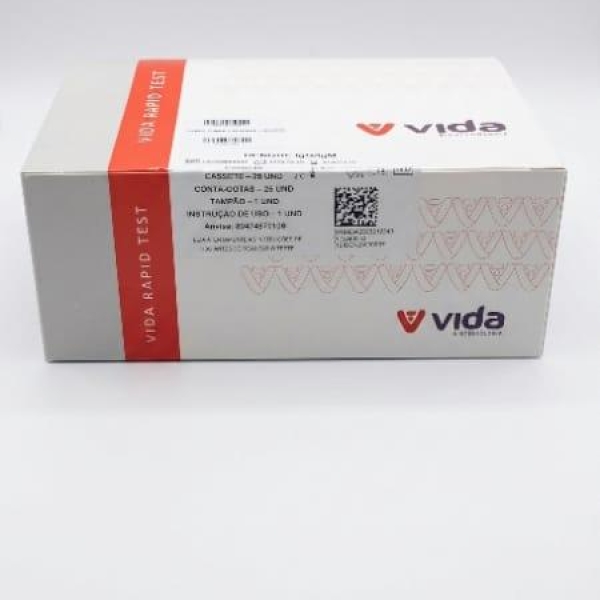 DENGUE IgG/IgM, 25 TESTES - VIDA BIOTECNOLOGIA