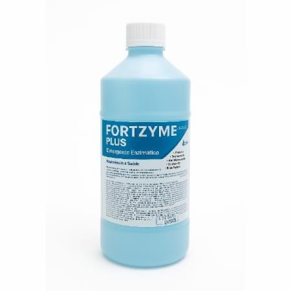 DETERGENTE ENZIMATICO FORTZYME PLUS 01L 4 ENZIMAS FORTSAN