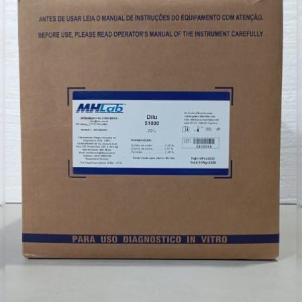 DILUENTE 20 LITROS MHLAB