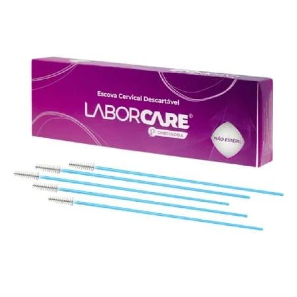 ESCOVA CERVICAL NÃO ESTERIL PC/100 - LABORCARE