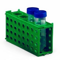 ESTANTE 4 FACES RETANGULAR VERDE - CRAL