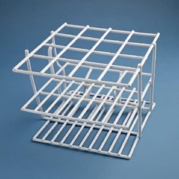 ESTANTE EM ARAME REVESTIDO COM PVC, 16 FUROS, 17mm -...