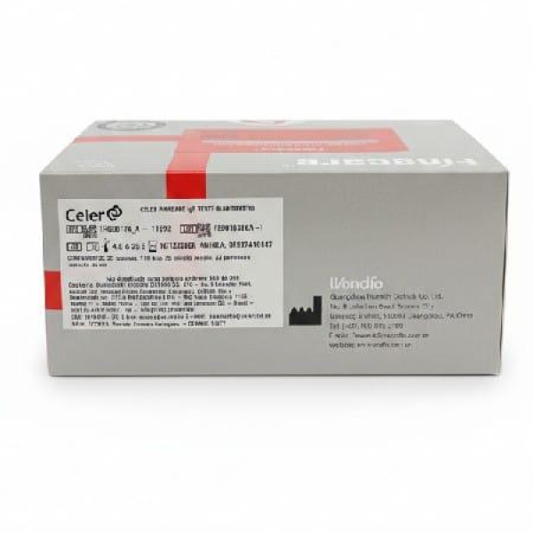 FINECARE IgE TESTE RÁPIDO QUANTITATIVO, CAIXA COM 25 TESTES -...