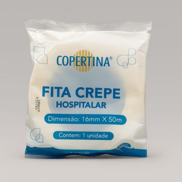 FITA CREPE HOSPITALAR  16MM X 50M