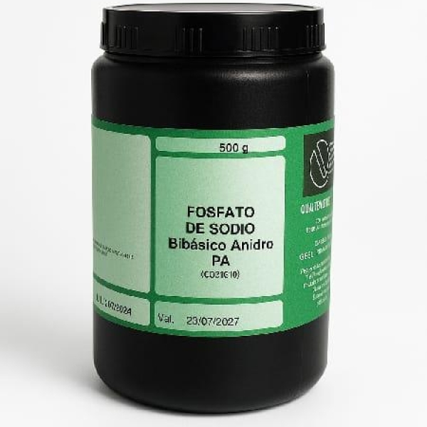 FOSFATO DE SÓDIO BIBÁSICO ANIDRO PA 500G - QEEL