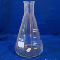 FRASCO ERLENMEYER BOCA ESTREITA, 1000ml - CRAL