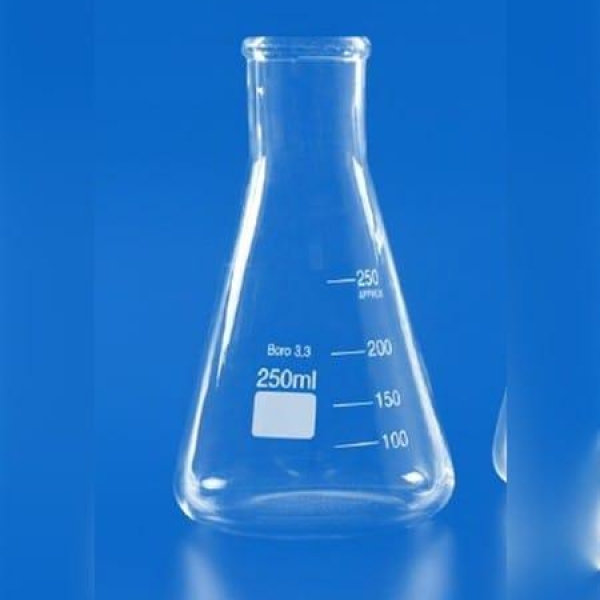 FRASCO ERLENMEYER BOCA ESTREITA 250 ML