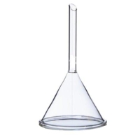 FUNIL ANALÍTICO LISO HASTE CURTA,120mm, 250ml - CRAL