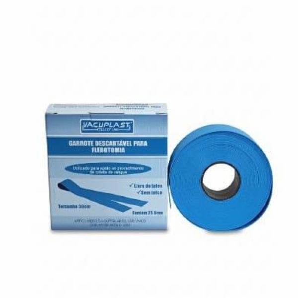 GARROTE DESCARTAVEL TIRA UNID 36CM CRAL