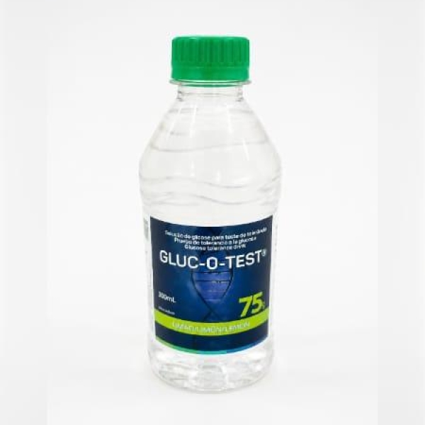 GLUC-O-TEST 75g, 300ml, LIMÃO - RENYLAB