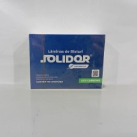 LAMINA BISTURI 22 CARBONO CX/100 - SOLIDOR