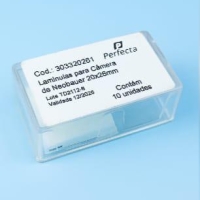 LAMINULA P/CAMARA DE NEUBAUER 20X26 CX/10 PERFECTA