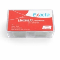 LAMÍNULAS 24X50mm, CAIXA COM 100 UNID - PERFECTA