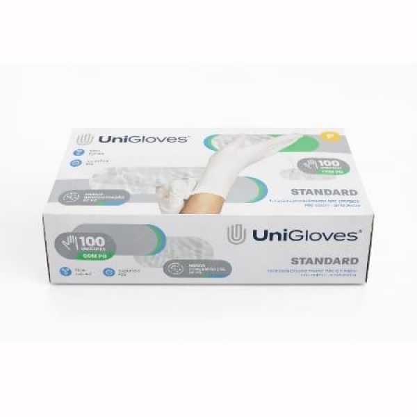 LUVA PARA PROCEDIMENTO, LÁTEX, NÃO ESTÉRIL, COM PÓ, TAM. P....