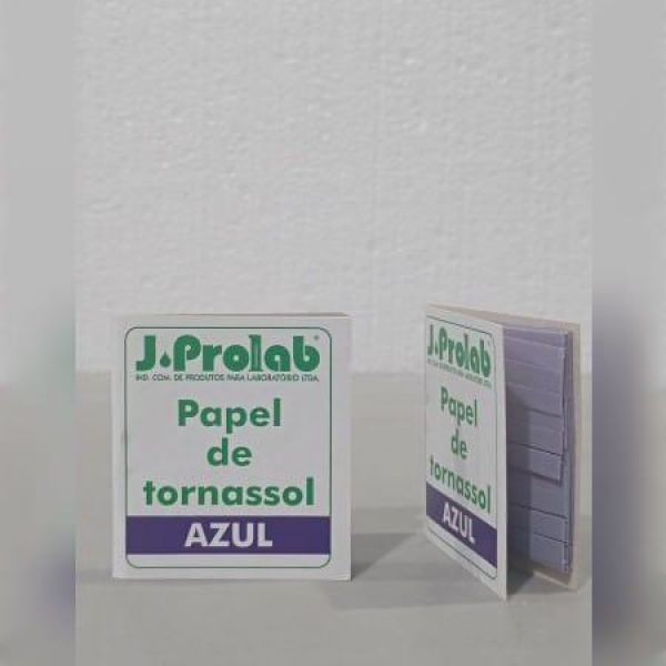 PAPEL TORNASSOL AZUL, CART COM 100 TIRAS - J.PROLAB