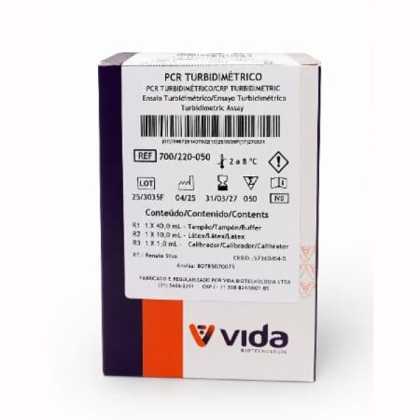 PCR TURBIDIMÉTRICO, 50ml - VIDA