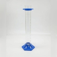 PROVETA DE VIDRO BASE PLASTICA HEXAGPNAL, 100ml -  CRAL