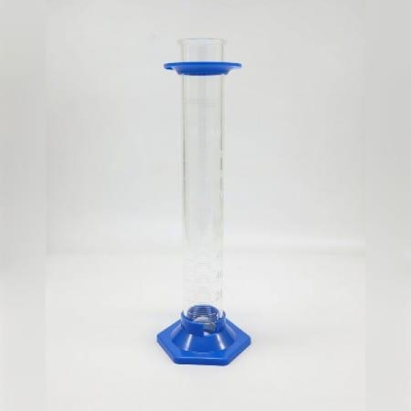 PROVETA DE VIDRO BASE PLASTICA HEXAGPNAL, 100ml -  CRAL