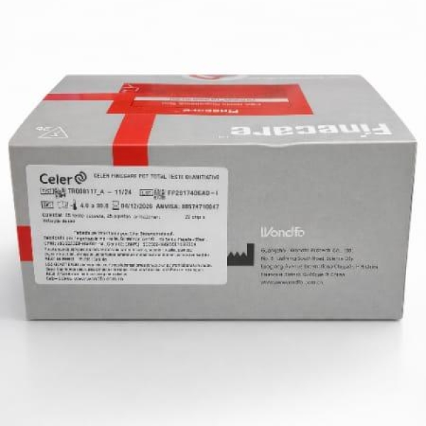 PSA TOTAL, TESTE QUANTITATIVO, 25 TESTES - CELER