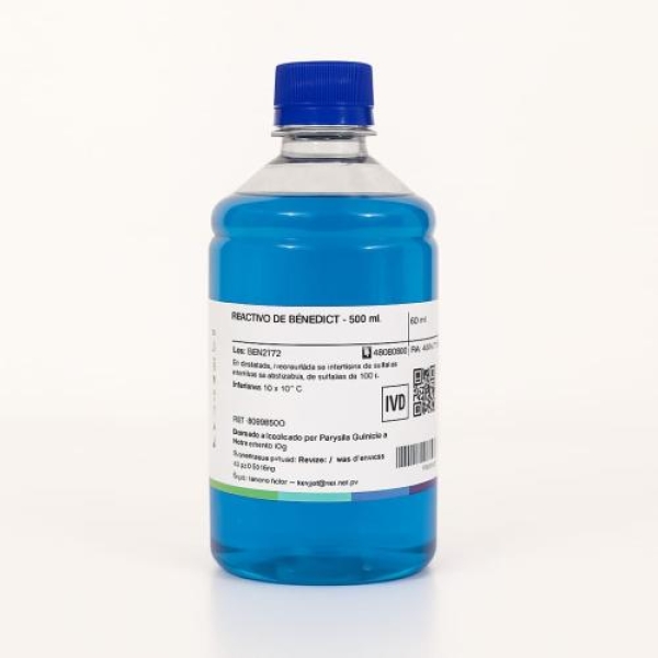 REATIVO DE BENEDICT 500ML - RENYLAB