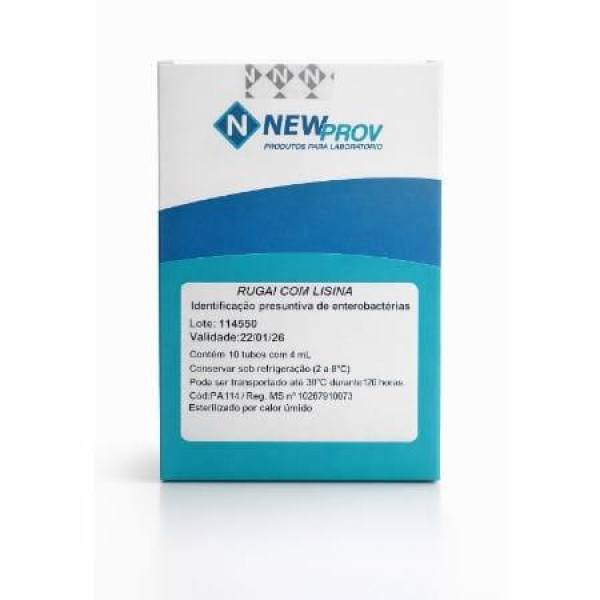 RUGAI COM LISINA , 10 TUBOS COM 4ml - NEWPROV