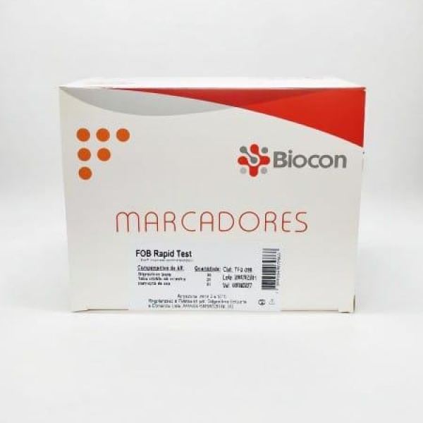 SANGUE OCULTO (FOB RAPID TEST), 20 TESTES - BIOCON
