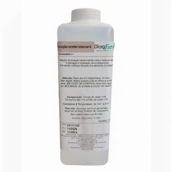 SOLUÇÃO DESPROTEINIZANTE PARA BIOQUIMICA 1L - DIAGFAST