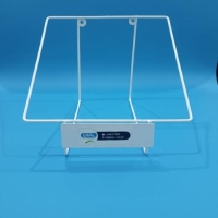 SUPORTE EM ARAME REVESTIDO EM PVC PARA COLETOR PERFUROCORTANTE, 7L...