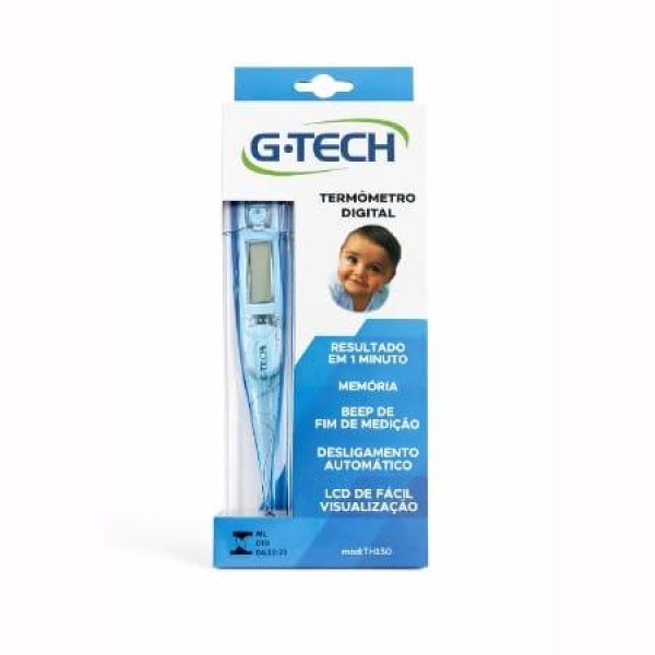 TERMÔMETRO DIGITAL, MOD. TH150, AZUL - G.TECH