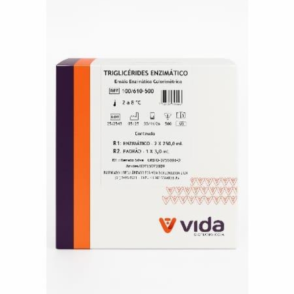 TRIGLICÉRIDES ENZIMATICO, 500ML - VIDA