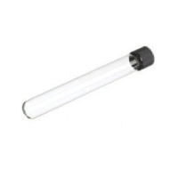 TUBO DE VIDRO, 13X100mm, COM TAMPA ROSCA BAQUELITE - PRECISION