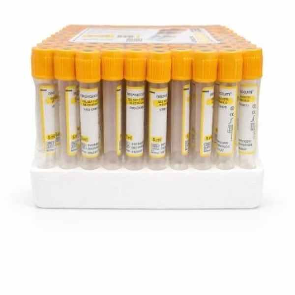 TUBO PARA COLETA DE SANGUE A VÁCUO, GEL SEP. E...