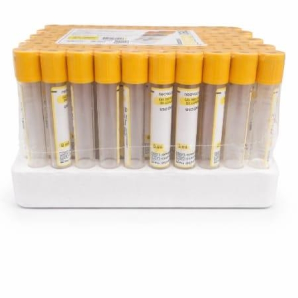 TUBO PARA COLETA DE SANGUE A VÁCUO, GEL SEP. E...